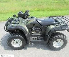 2001 HONDA FOREMAN RUBICON 500 4X4 with LOW HOURS